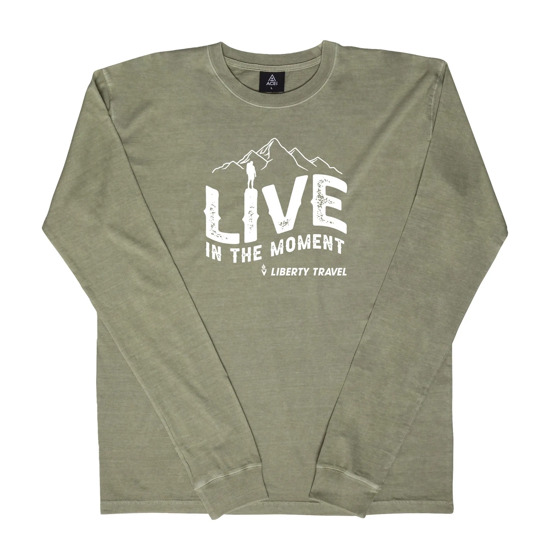 ACE Vintage Wash Long Sleeve tee view 6