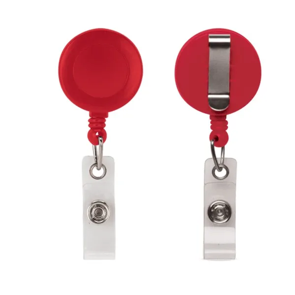 Retractable Badge Reel with Belt Clip view 3