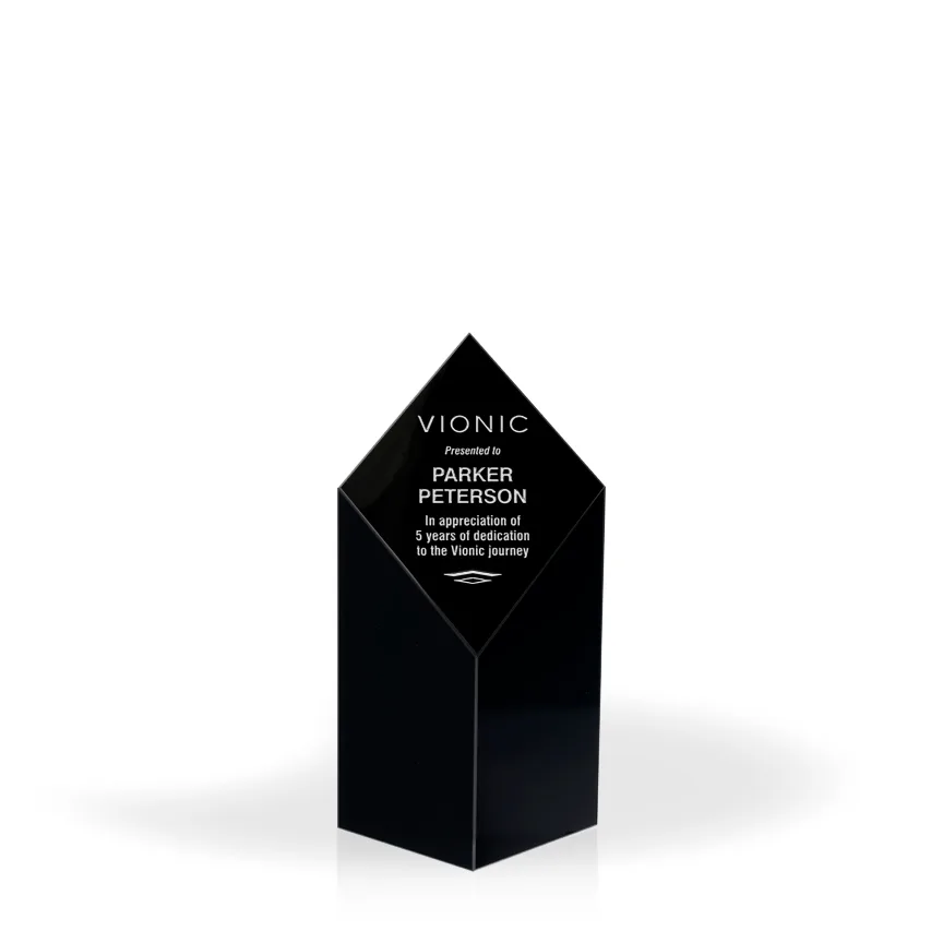 Rio Black Diamond Crystal Award, Medium view 3
