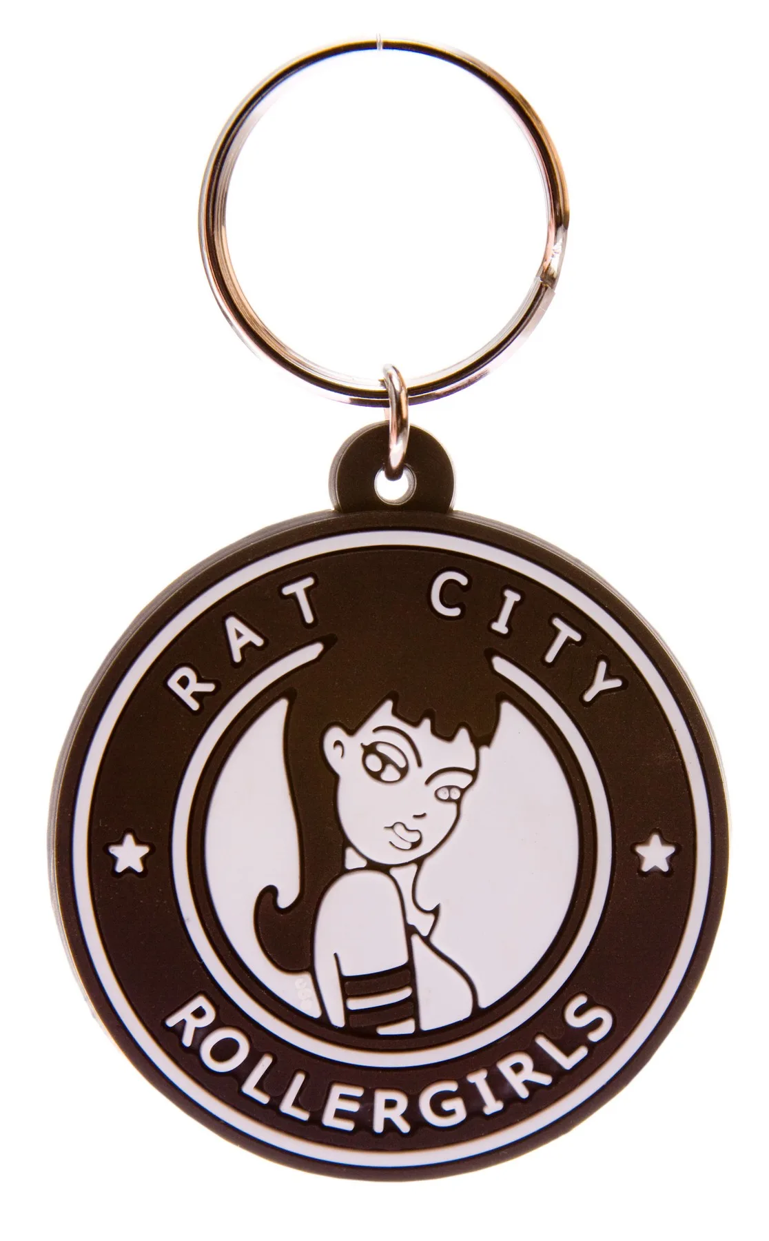 Soft PVC Key Tag 2D on 1 Side (Up to 1.55" Diameter) view 2