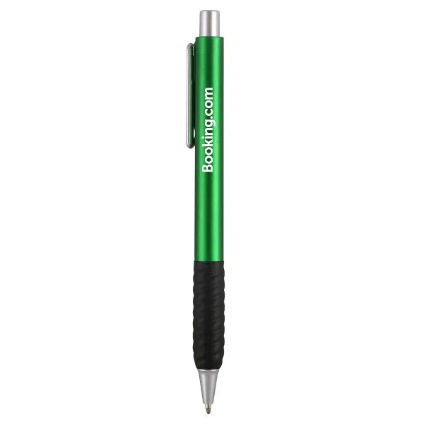 Metallic Green Logo Front View