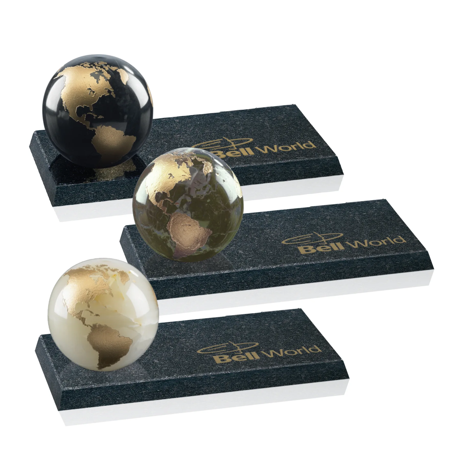 Marble Globe on Granite Award