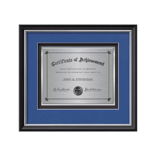 Baron Certificate TexEtch - Black/Silver