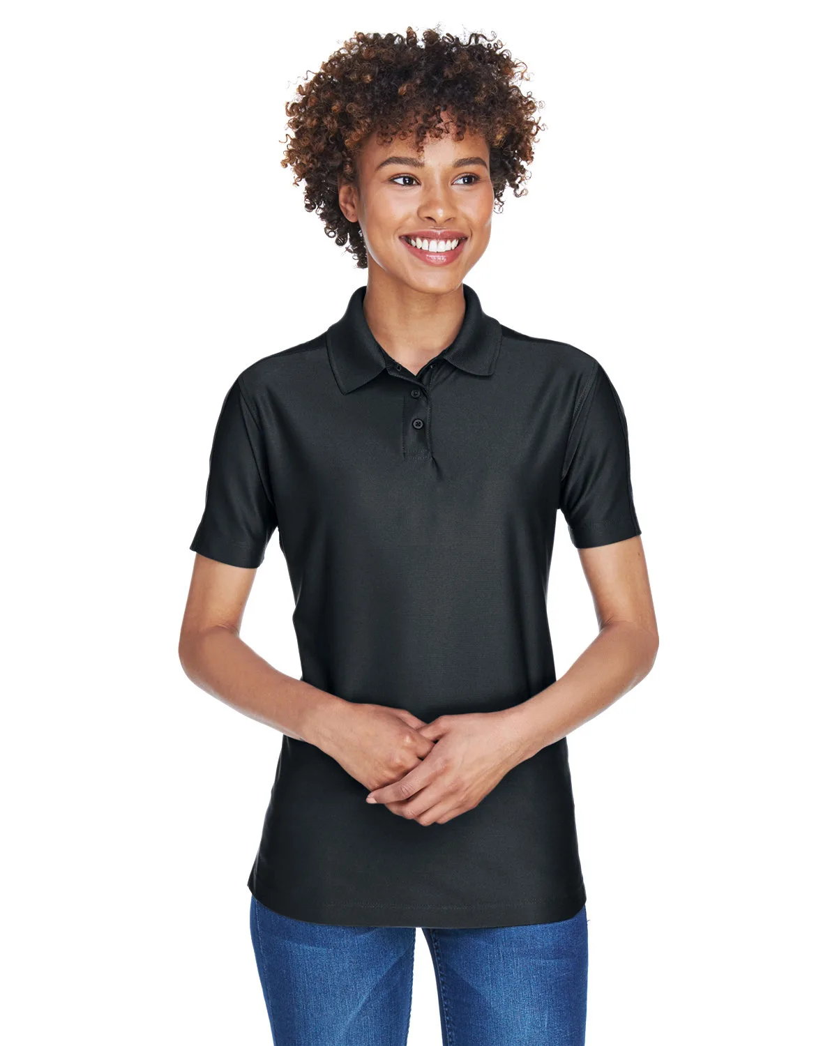 ULTRACLUB Ladies' Cool & Dry Elite Performance Polo view 2
