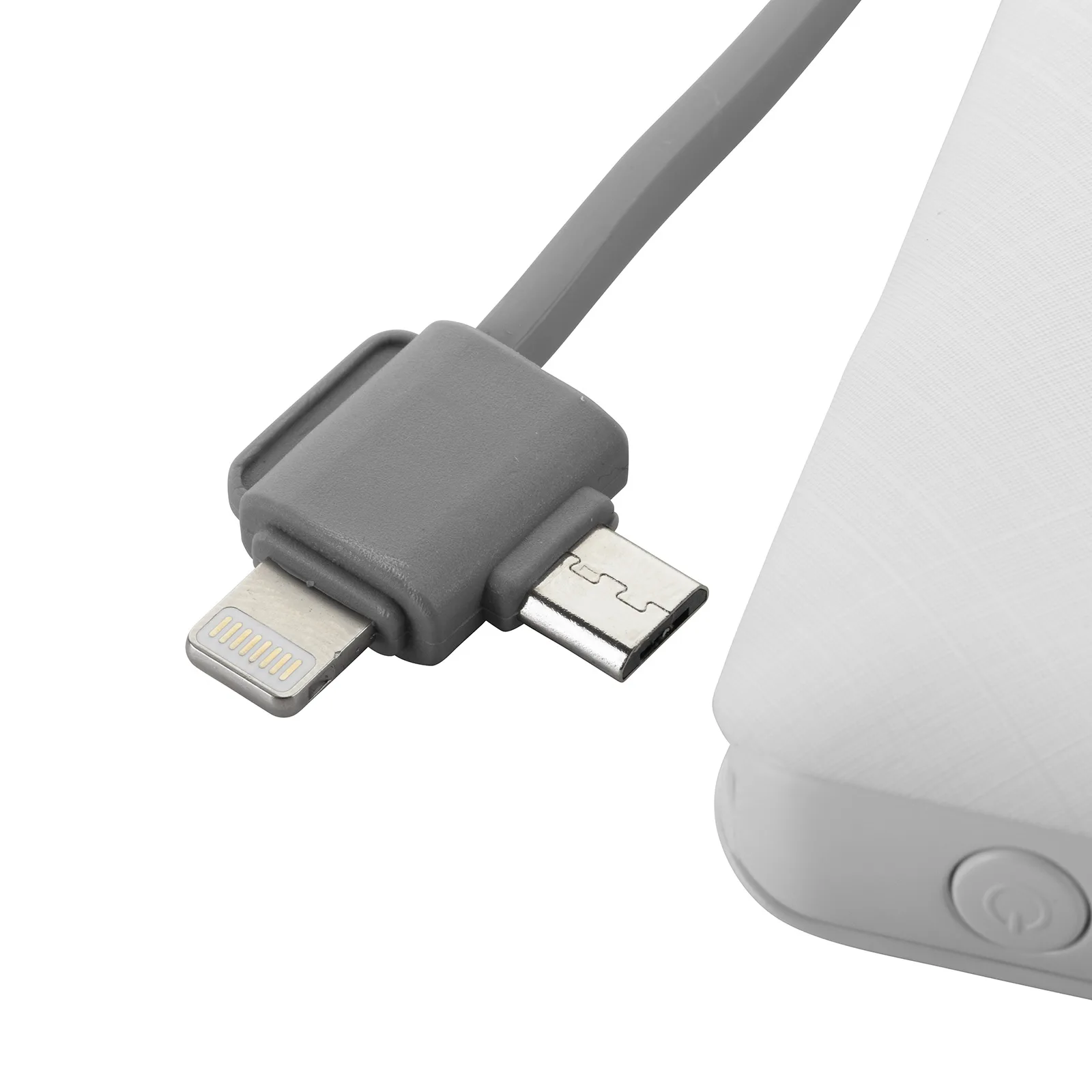 3-in-1 built-in cable 10,000 mAh portable power bank view 7