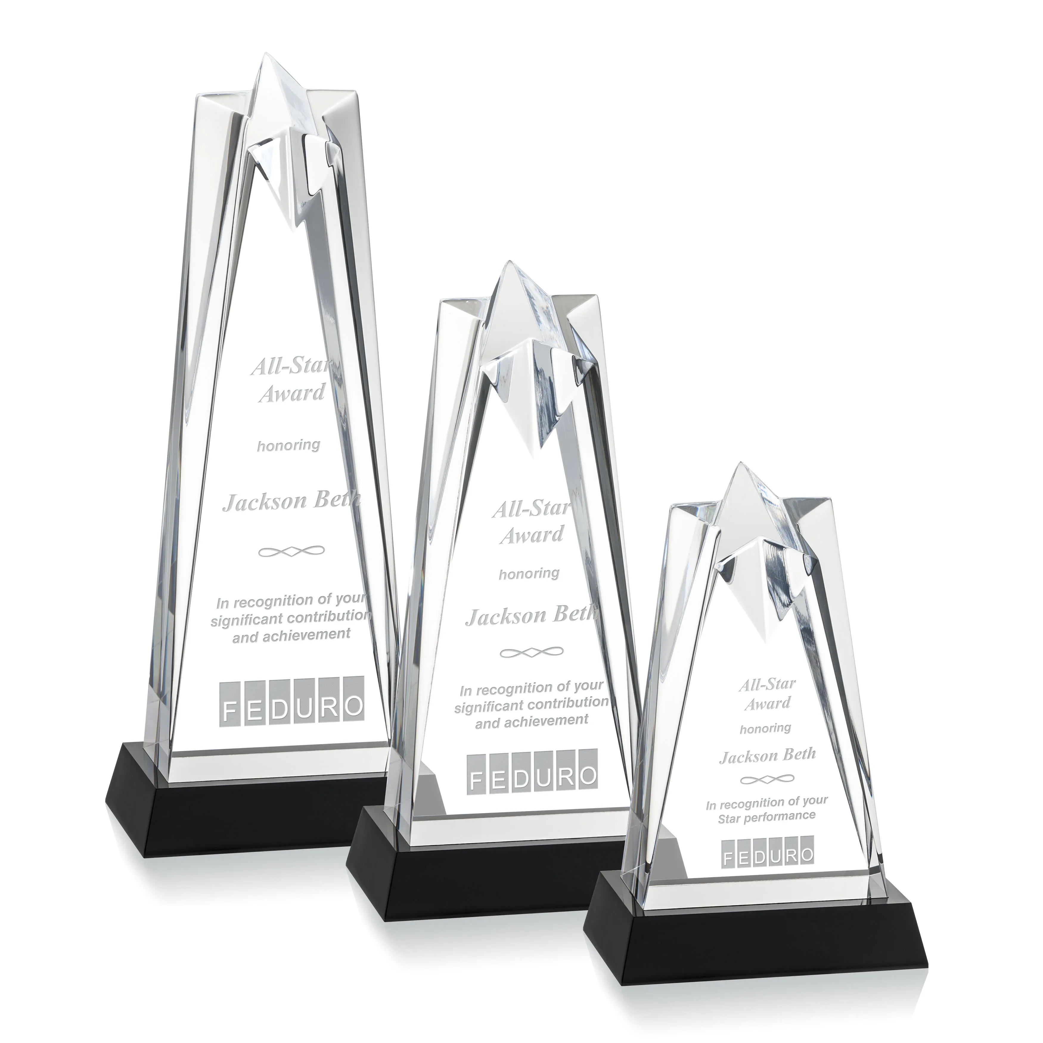 On Base, Laser Engraving, Clear