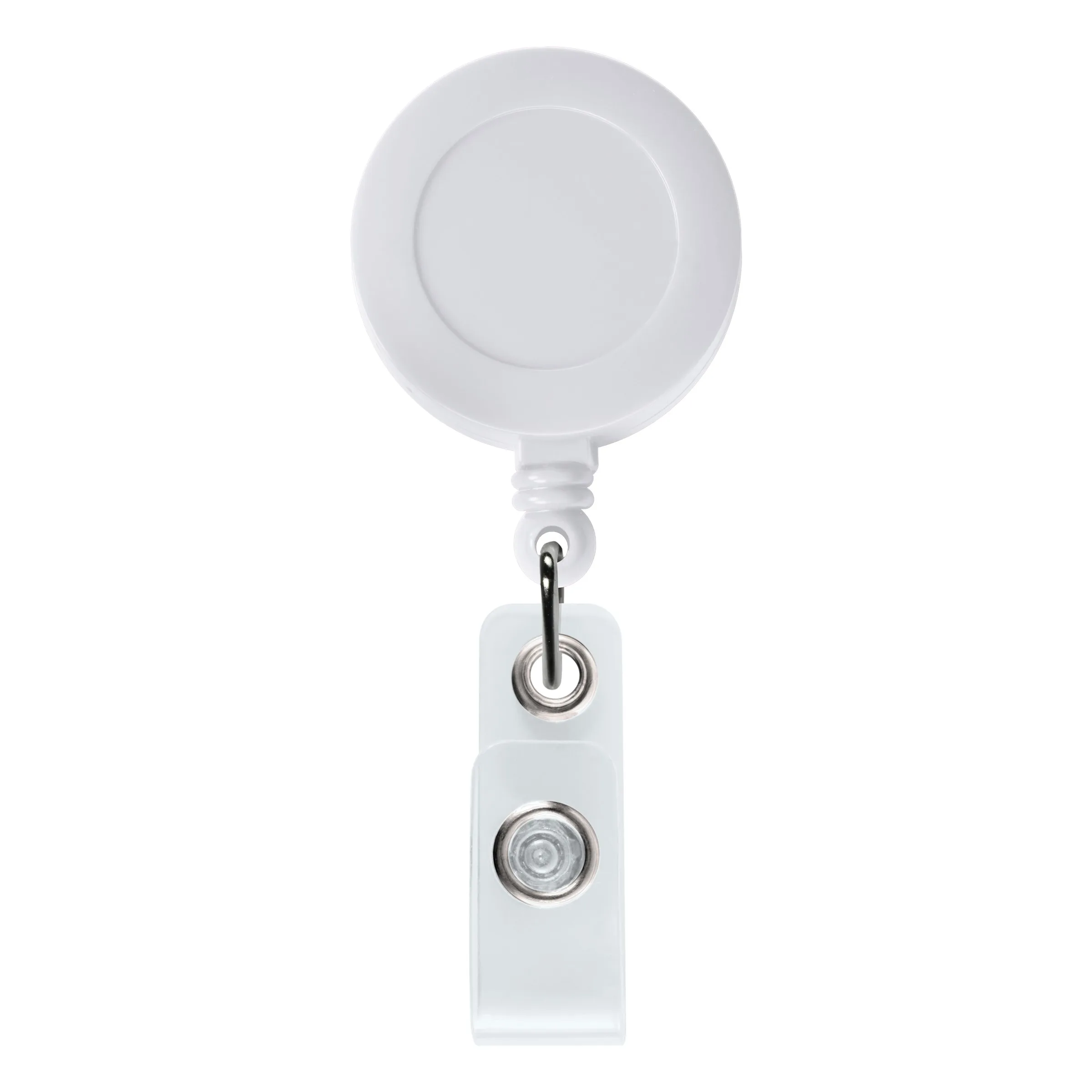 "Good" Round Retractable Badge Reel view 2