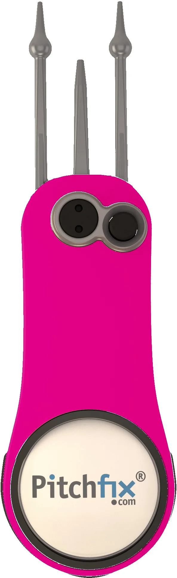 Neon Pink Logo Front View