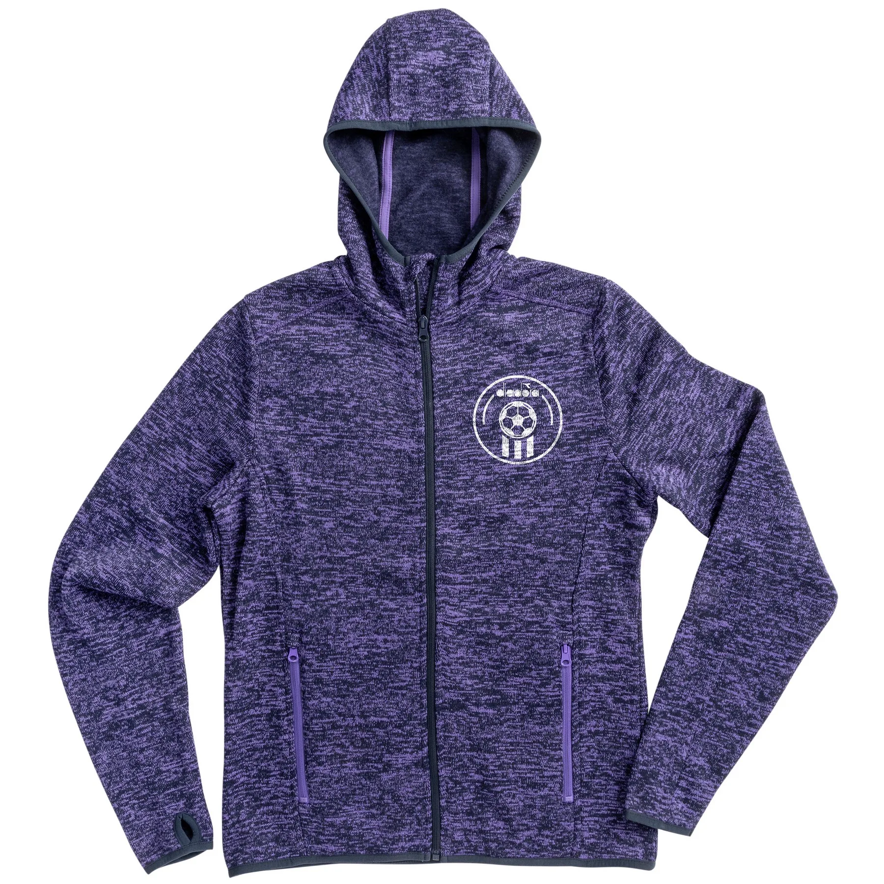 Soccer ACE Ladies' Melange Sweater Fleece view 2