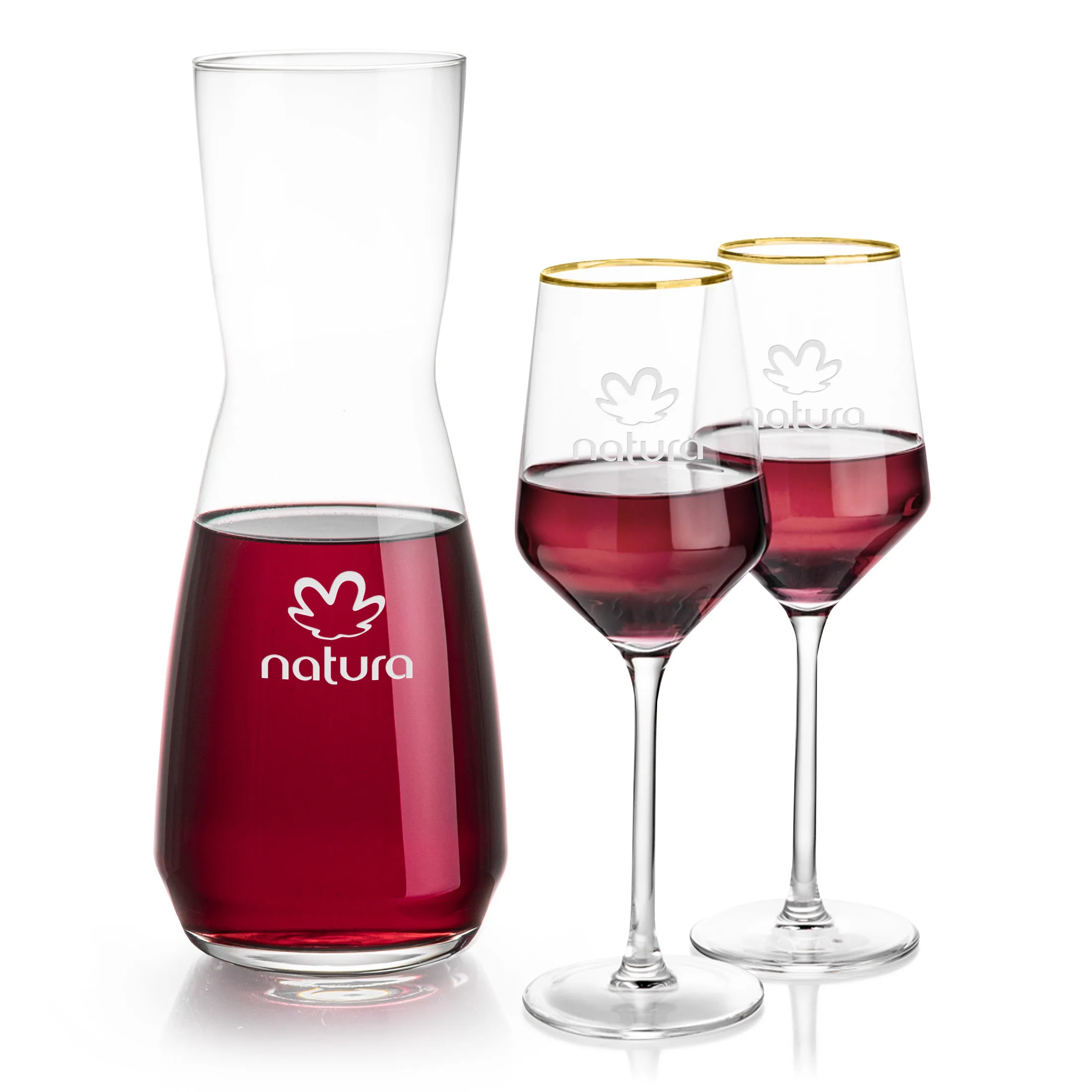 Carafe & 2 Wine