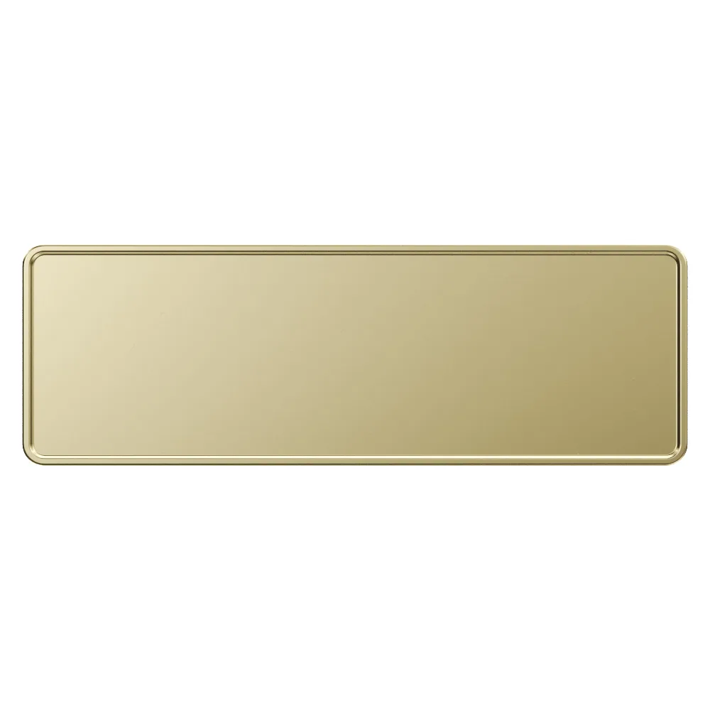 Texture Tone® Shaped Metal Name Badges view 3