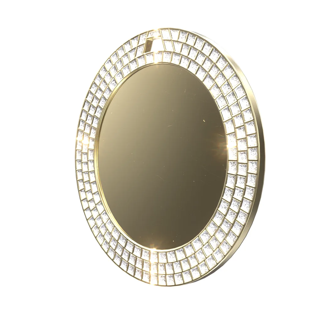 Vibraprint® Bright White GEM Insert Medallion (2-3/4") view 5