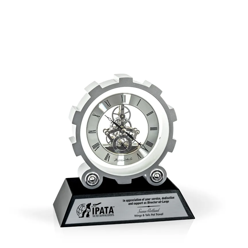 Futuro Metal Desk Clock
