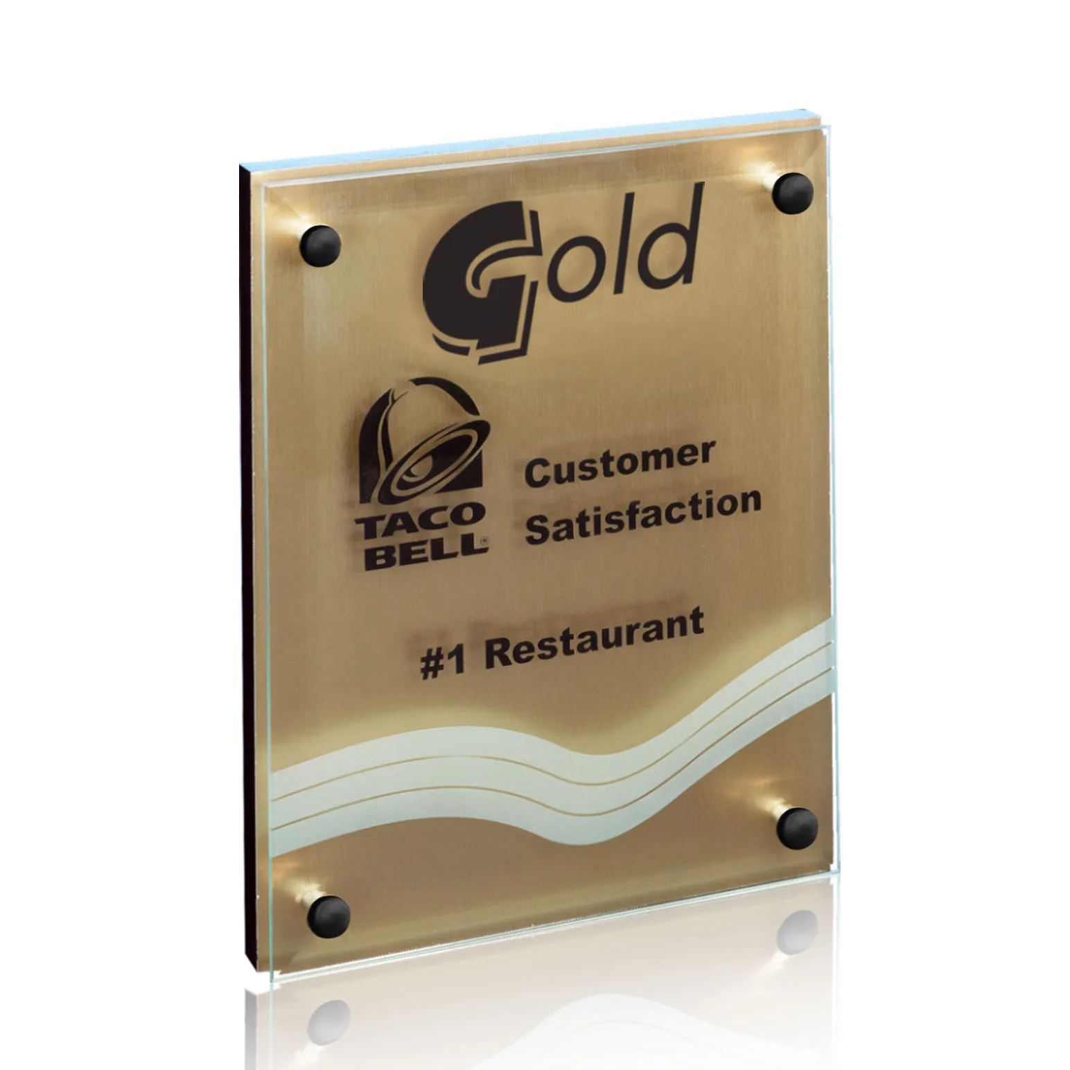 Kingston Plaque - Metallic — Kingston Plaque - Metallic