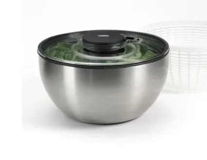 Steel Salad Spinner