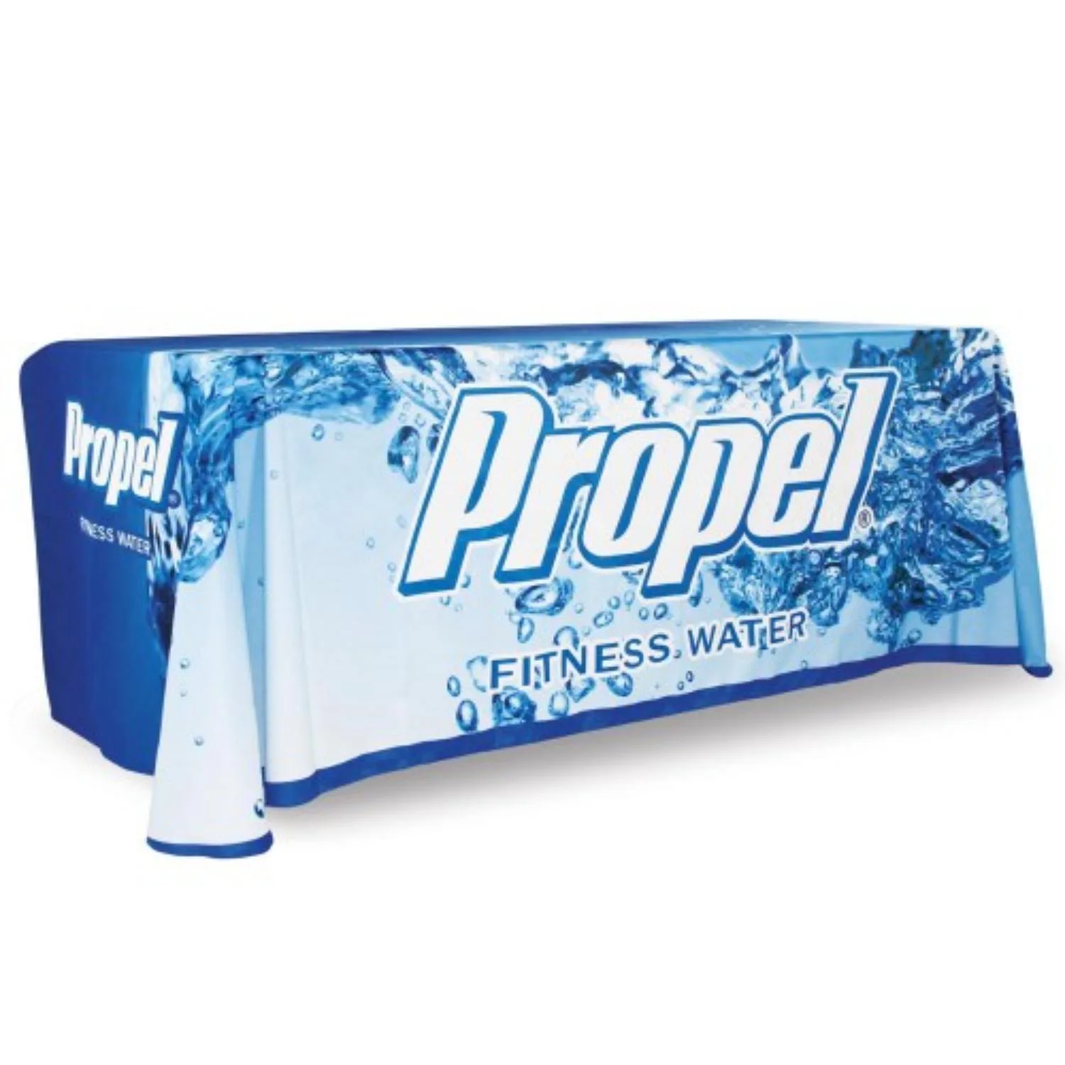 Premium 6' Dye Sublimated Flowing Table Throw view 2