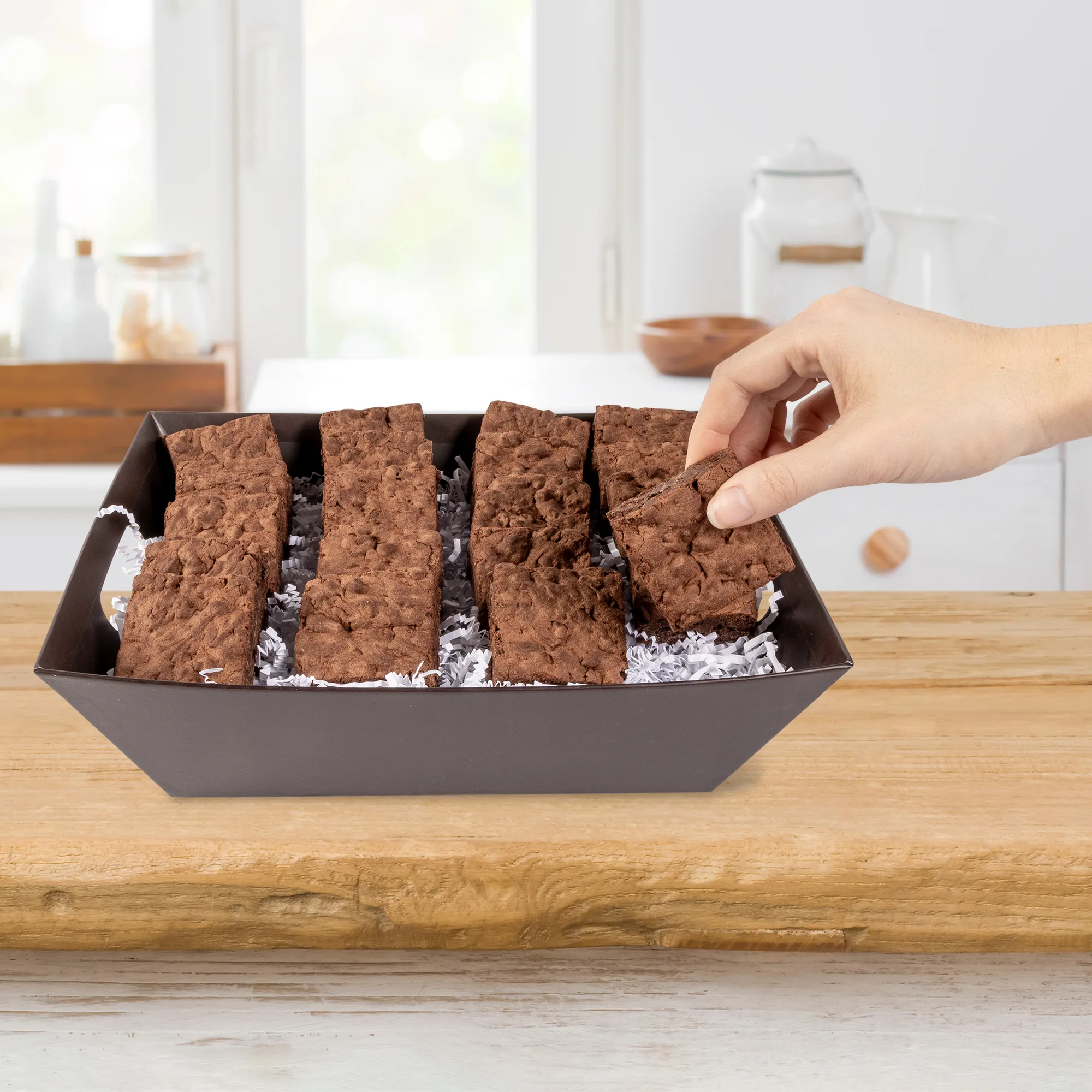 Fresh Beginnings Fudge Brownie Gift Tray view 4