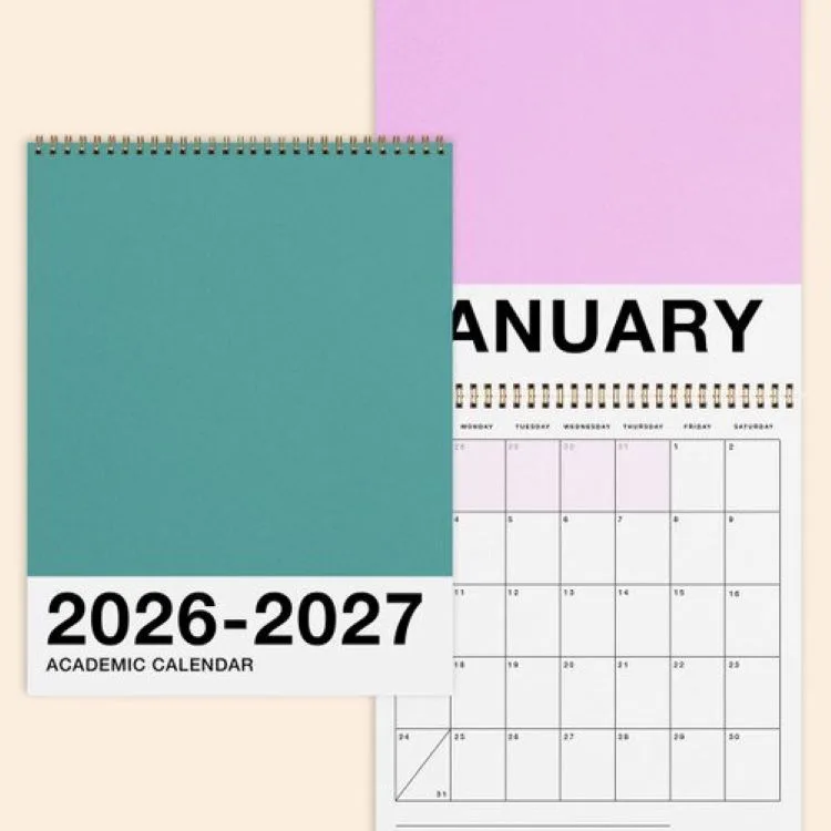 Academic Calendar - Large - Vertical view 4