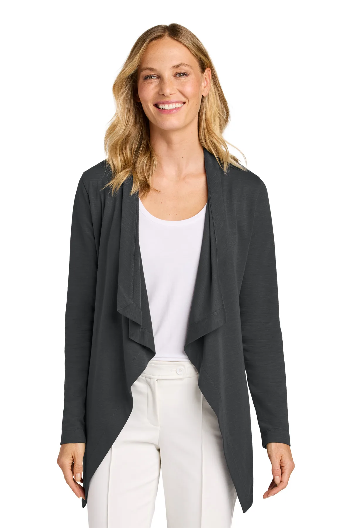 Port Authority® Women's Breakwater Open Cardigan view 3