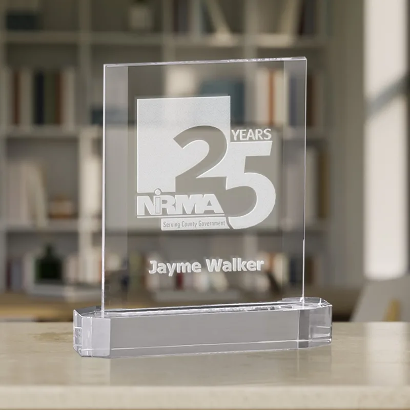 Waterman Award 6" H