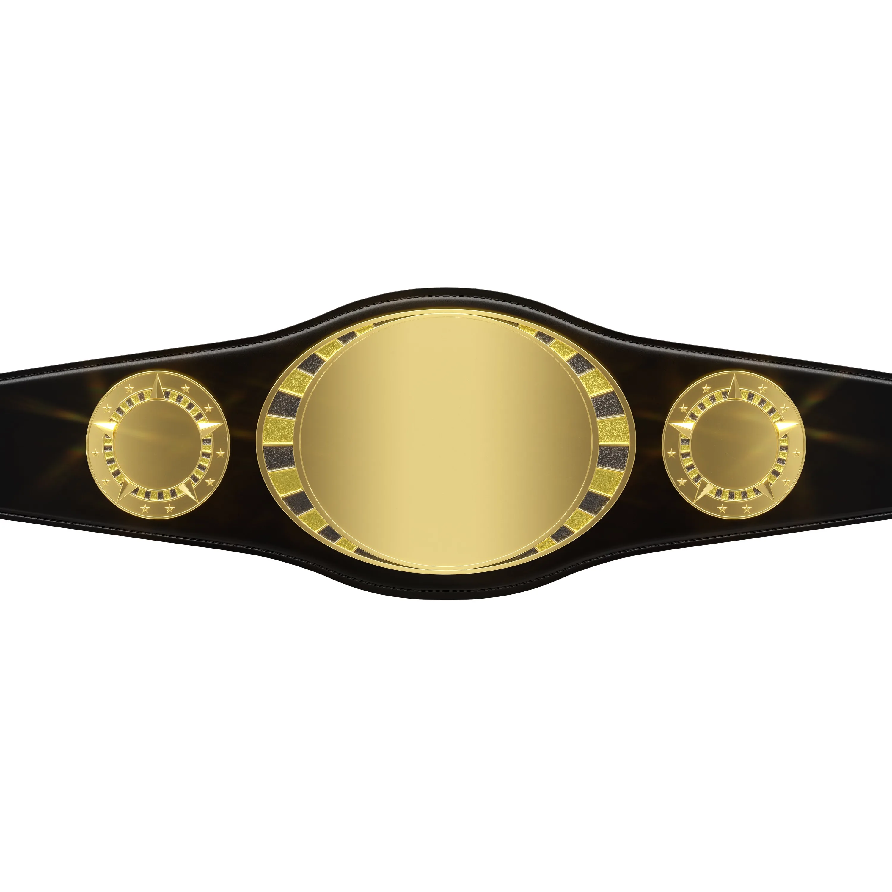Vibraprint® Juniors Championship Belt in Black view 2