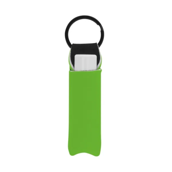 Neoprene Lip Balm Sleeve Pocket with SPF 15 Lip Balm view 2