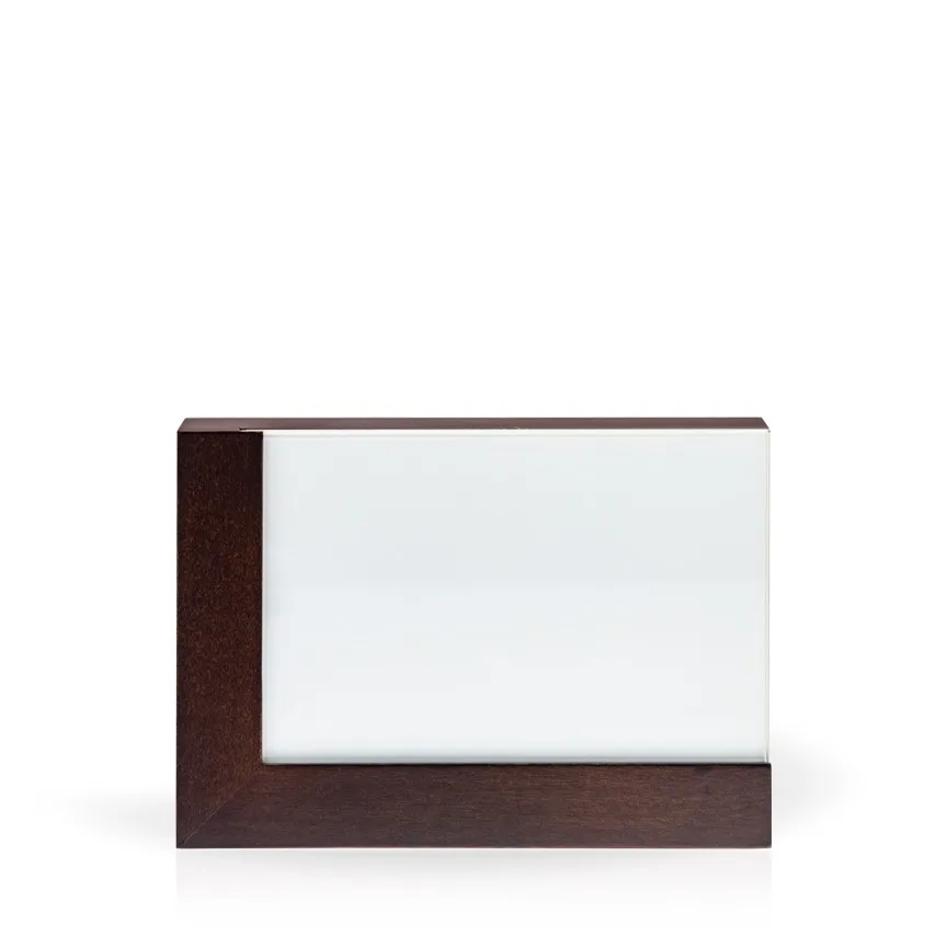Espresso 4x6 Frame view 2
