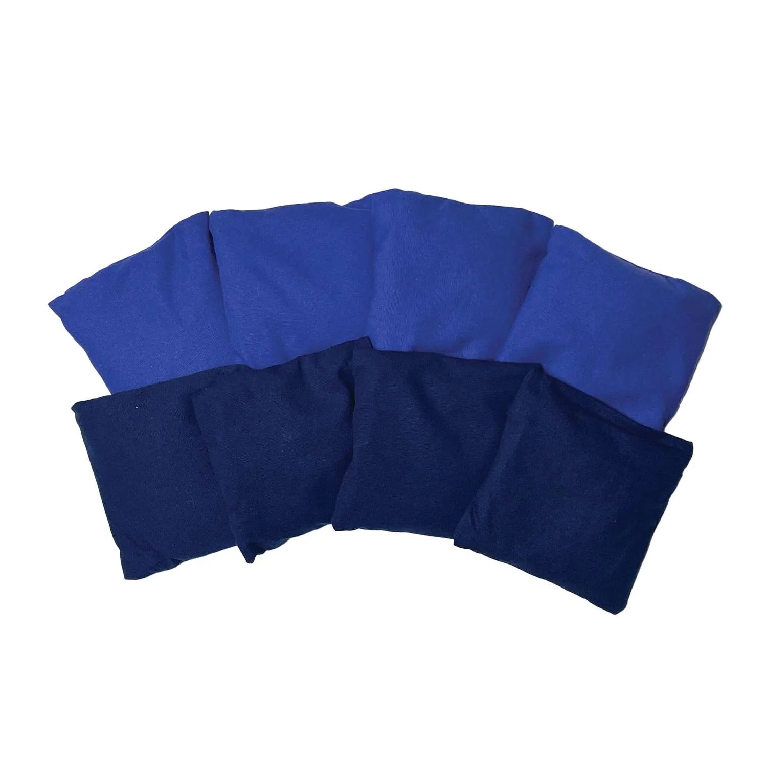 Portable Cornhole, 4 Navy & Royal Bean Bags view 3