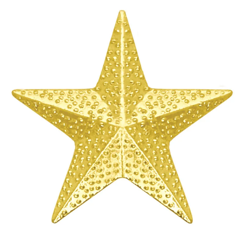 Star Chenille Lapel Pin (7/8")