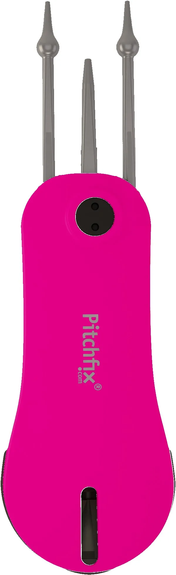 Neon Pink Logo Back View
