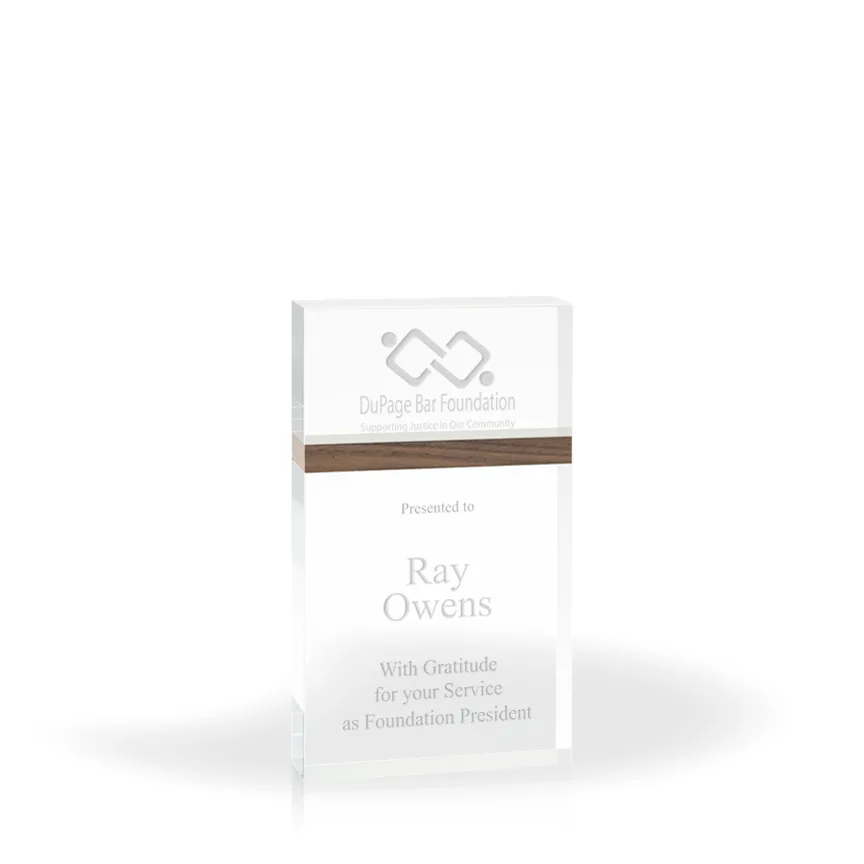 Capri Walnut Accent 4x7 Award view 4