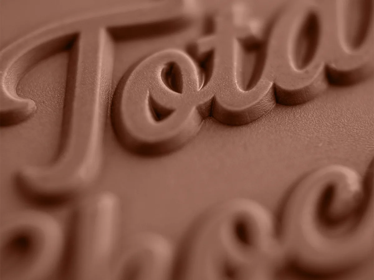 Epic 1lb. Engraved Chocolate Bar with Classic Custom Packaging view 4