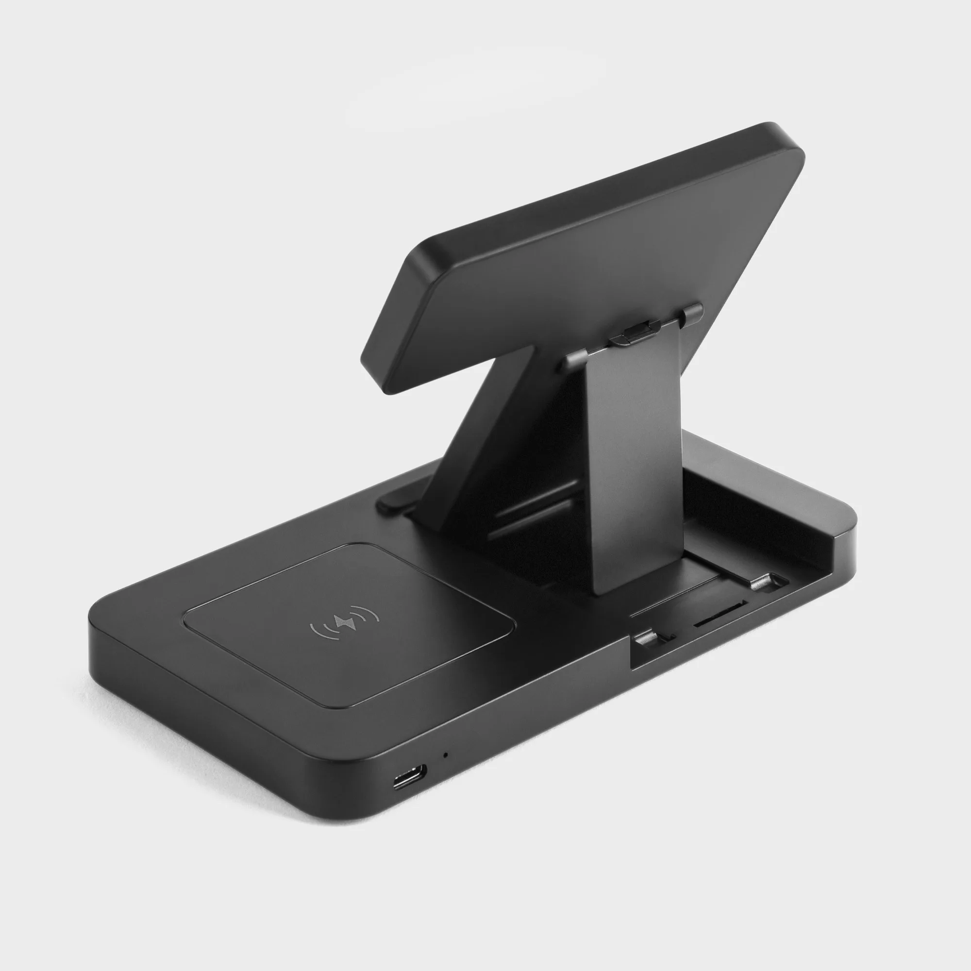3-in-1 Wireless Charging Station with Adjustable Light view 3