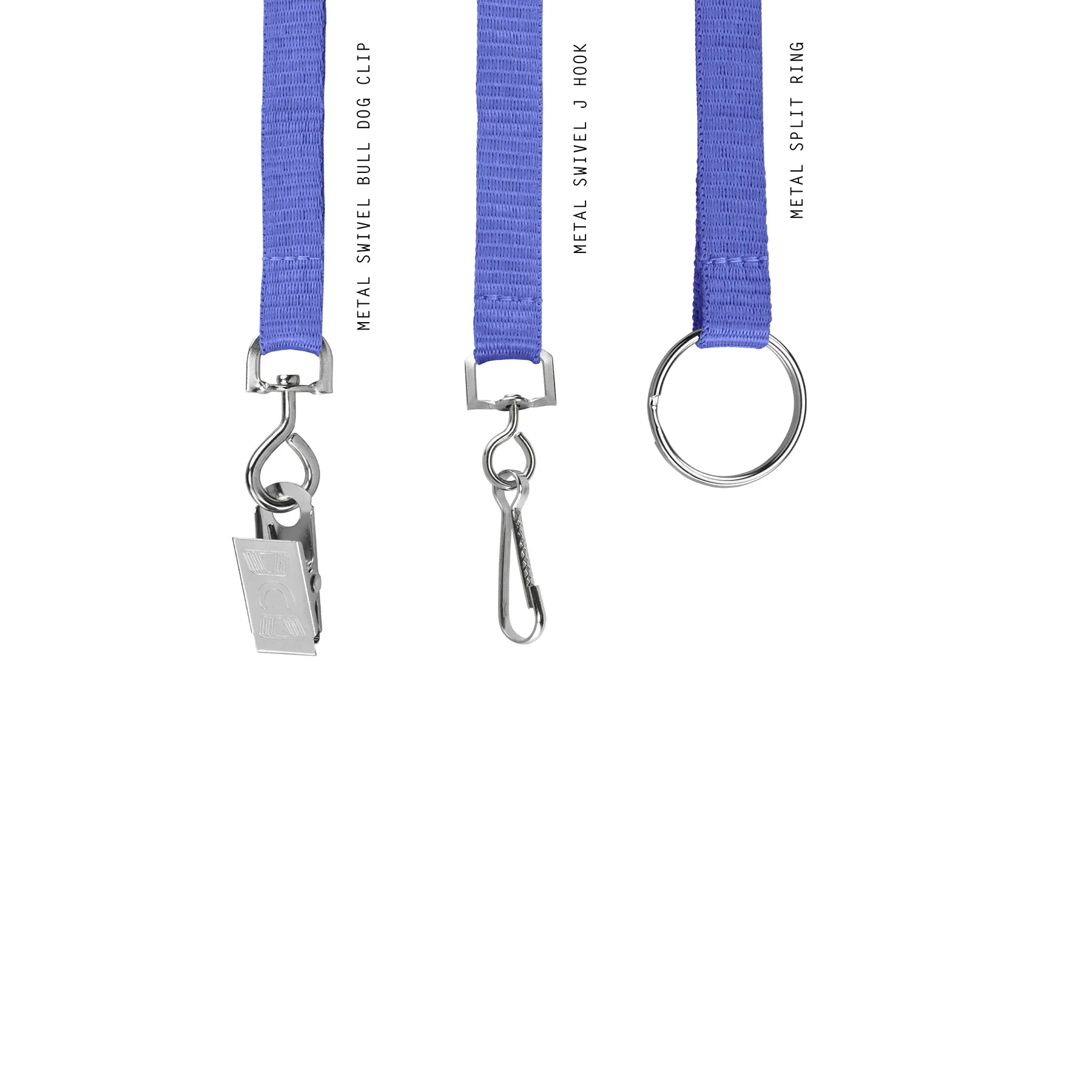 3/8" or 5/8" EconoWeave Silk Screen Lanyards view 2