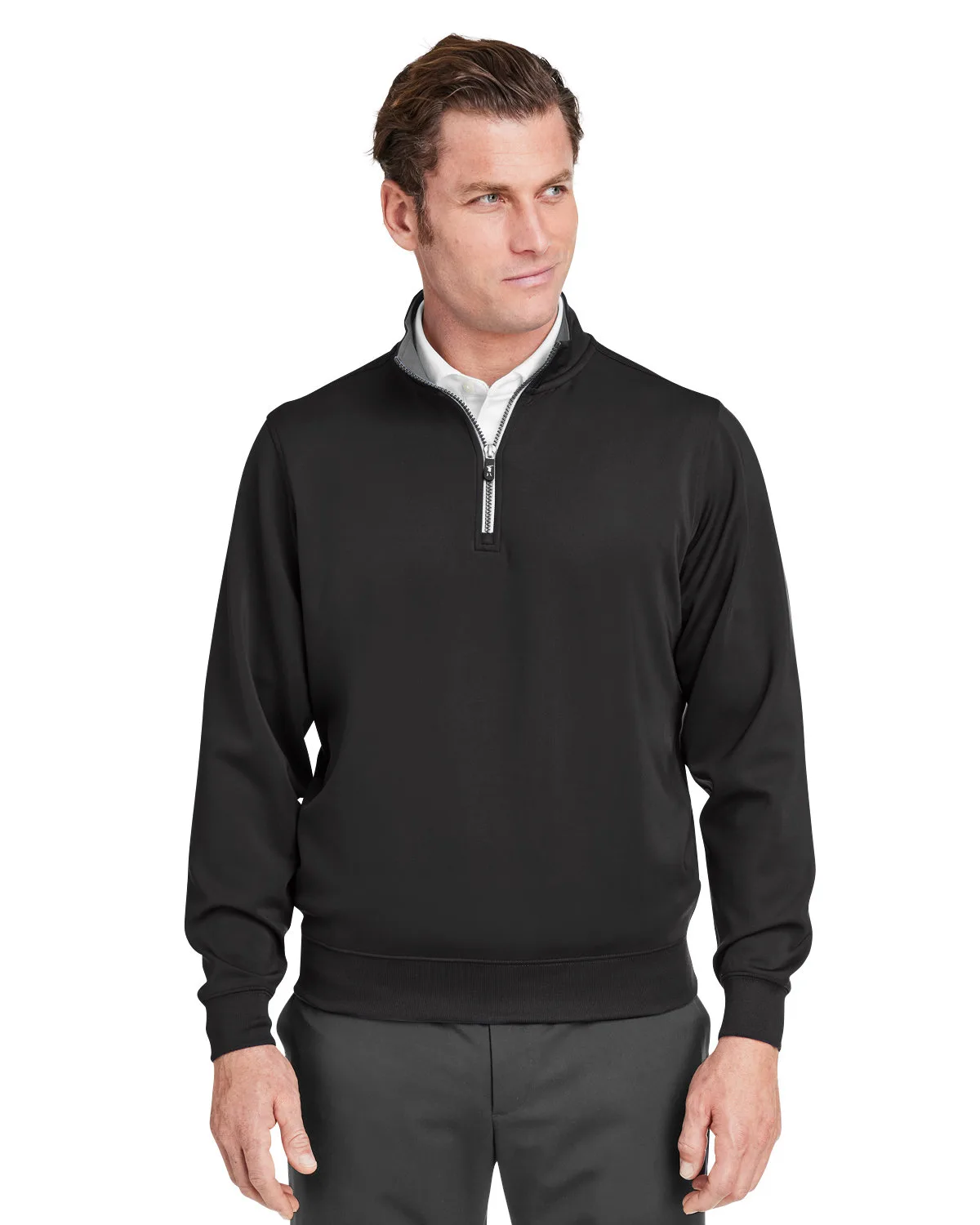 Fairway & Greene® Men's Caves Tech Quarter-Zip Pullover Sweater