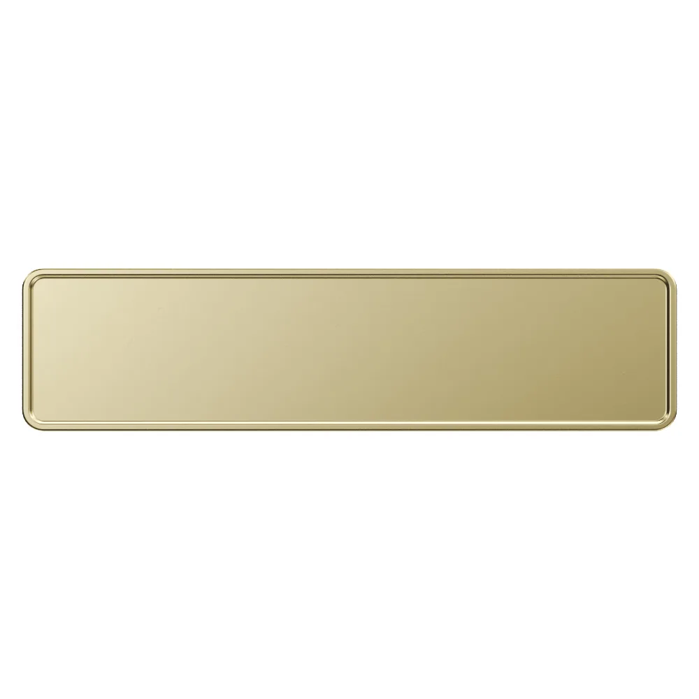Texture Tone® Shaped Metal Name Badges view 4