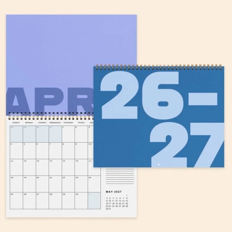 Academic Calendar - Standard - Horizontal view 4