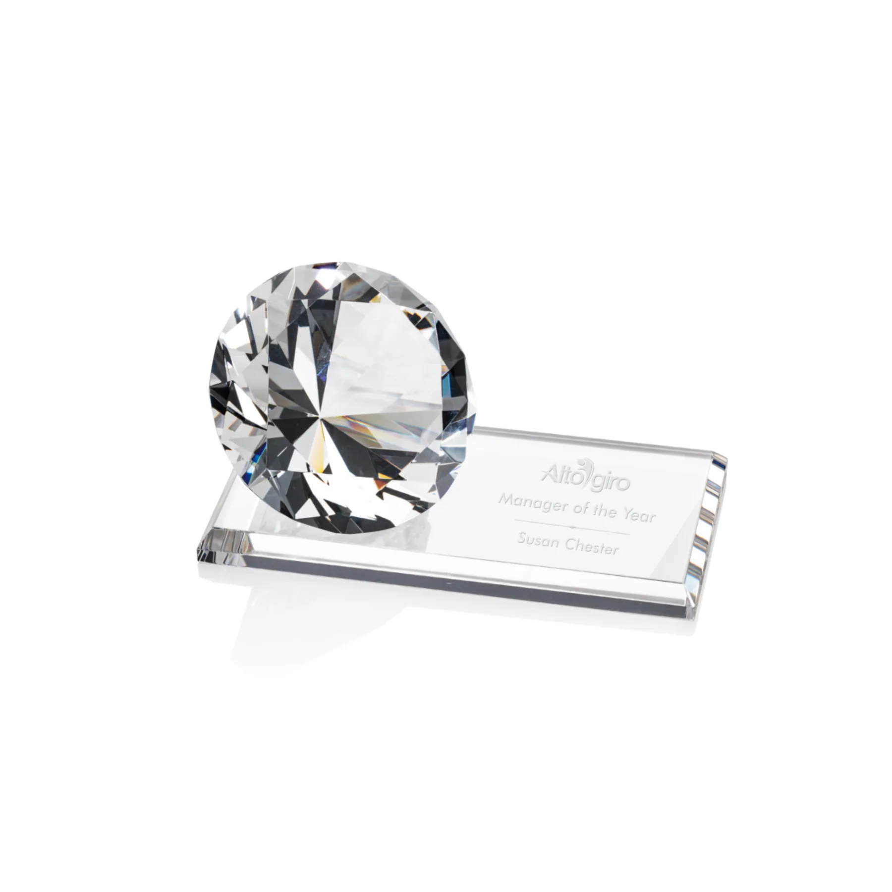 Gemstone Award on Starfire — Gemstone Award on Starfire