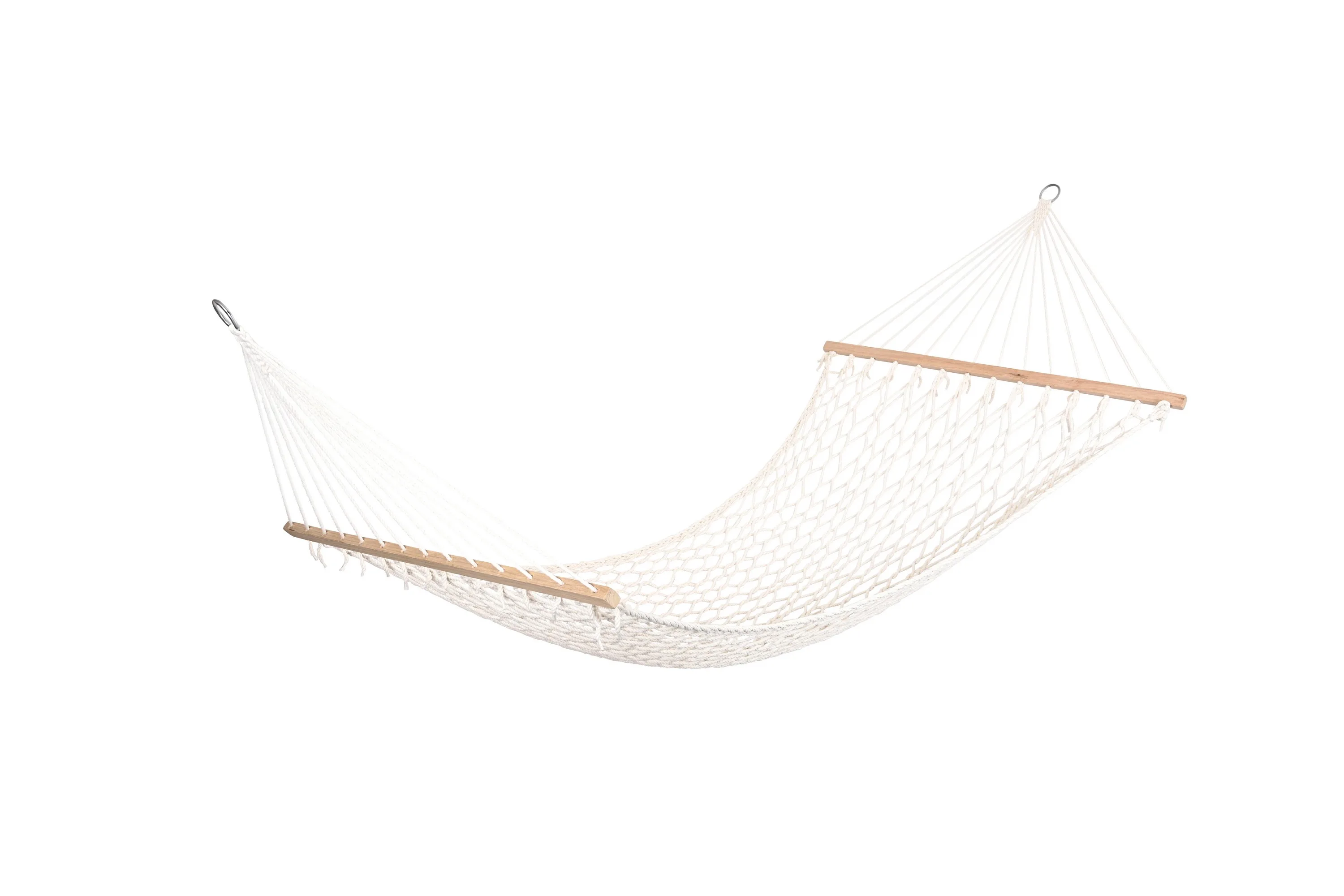 Bliss Hammocks Bliss Classic Cotton Rope Hammock, White
