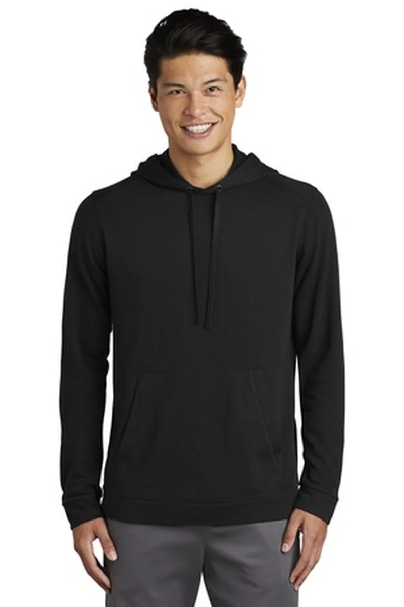 Sport-Tek ® PosiCharge ® Tri-Blend Wicking Fleece Hooded Pullover.