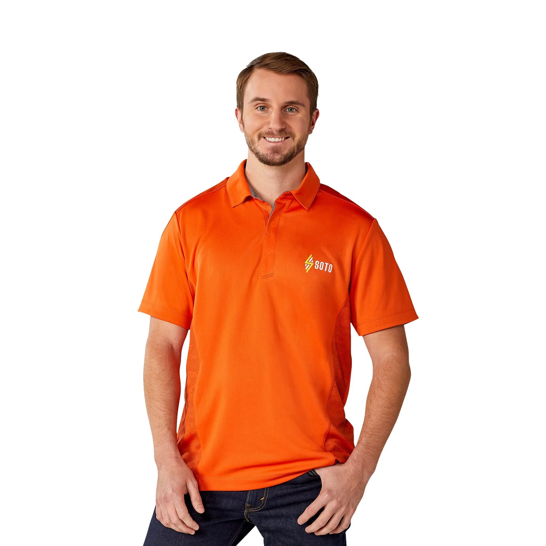 Men's PIEDMONT Short Sleeve Performance Polo view 2