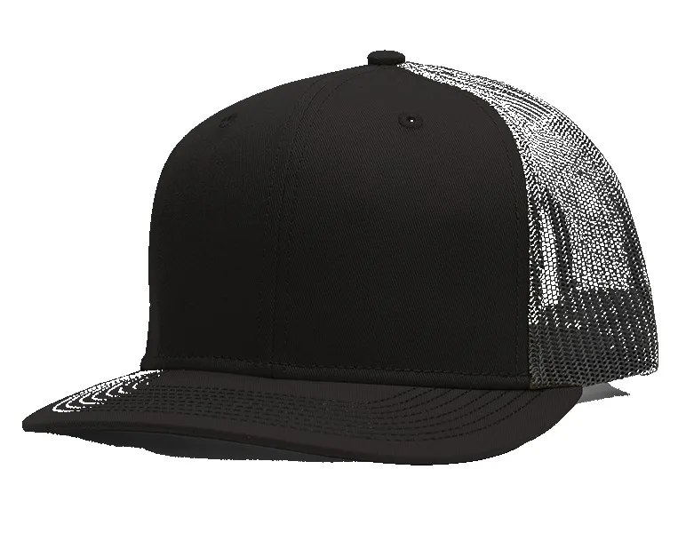 Pro Shape Trucker Hat with Slight Curve Visor view 4