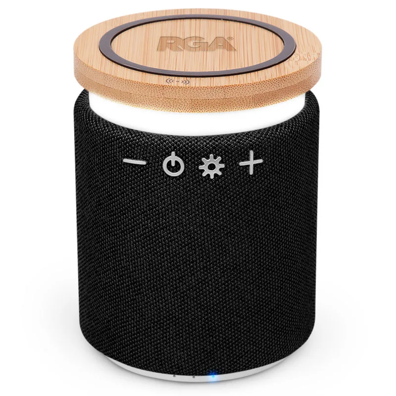 Lex Bamboo Wireless Speaker w/Phone Charger