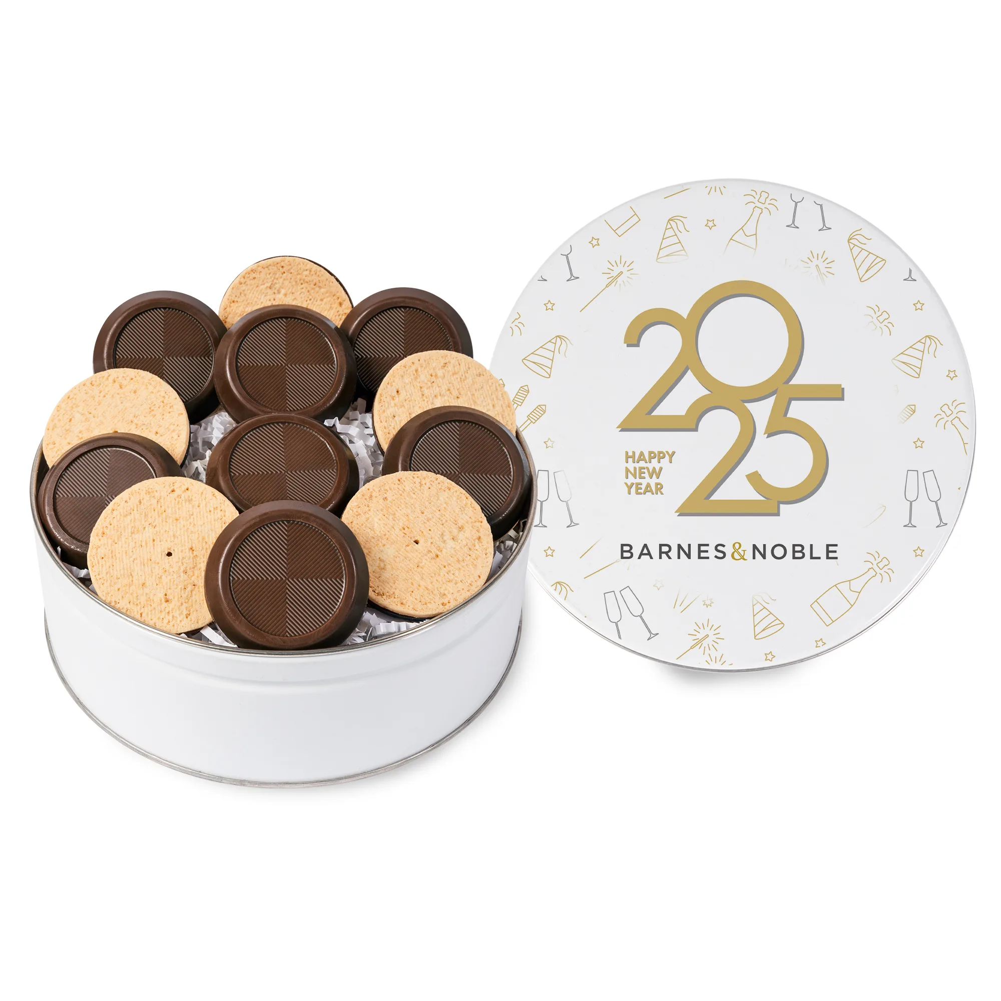12 Piece Truffle Cookie Gift Tin view 2