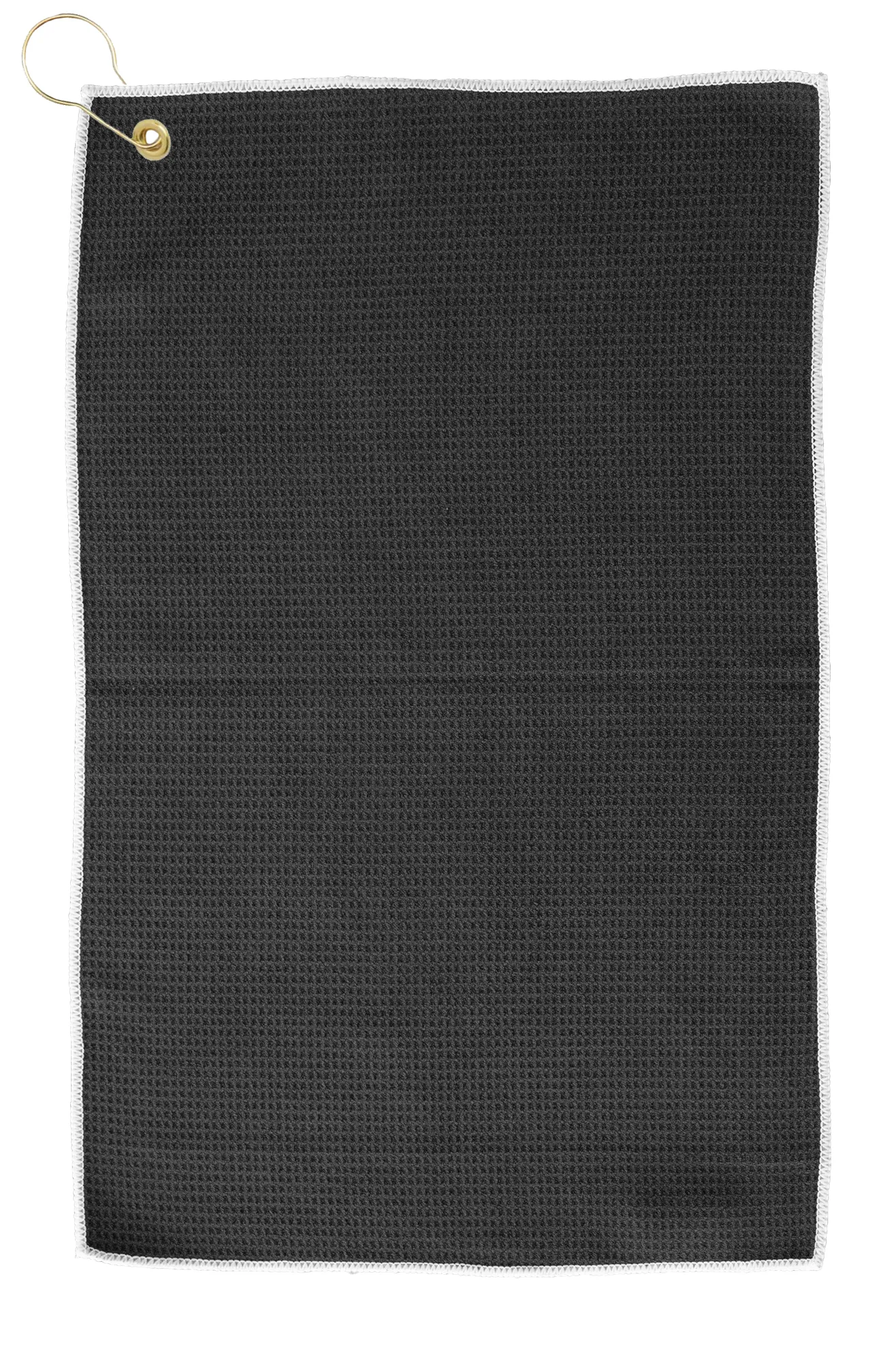 Microfiber Waffle Golf Towel (Screen Print) view 2