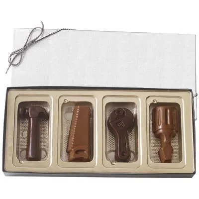 Molded Chocolate 4 Tools in Gift Box view 3