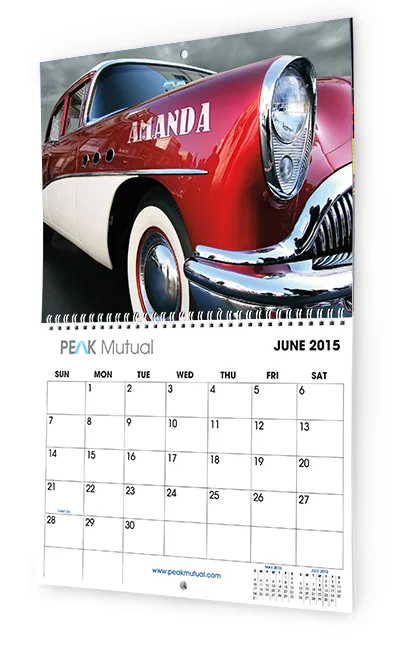 Personalized Wall Calendar