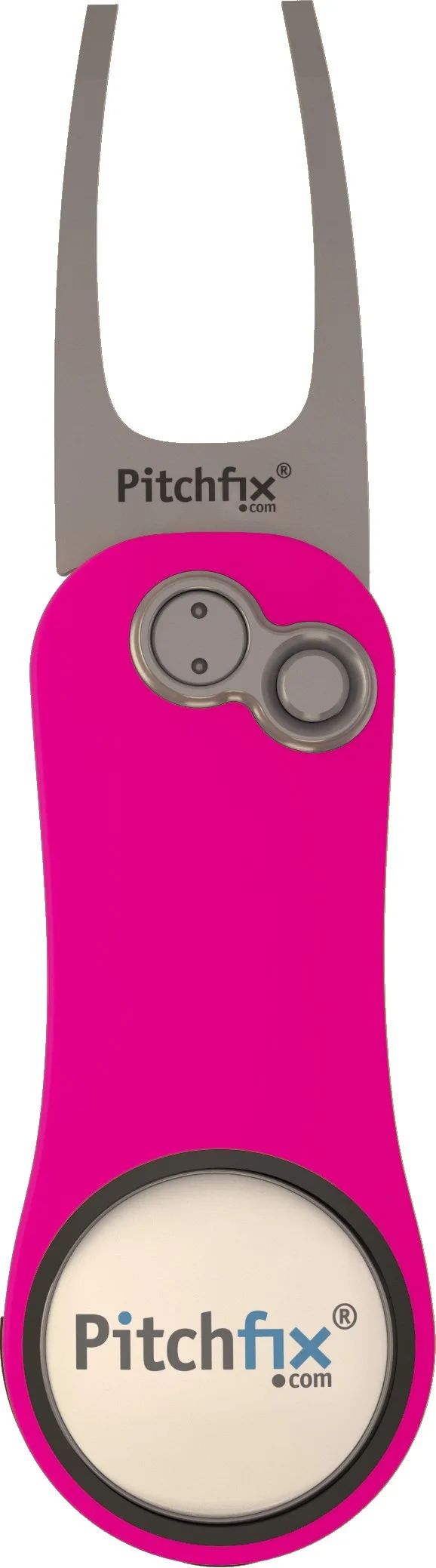 Neon Pink Logo Front View
