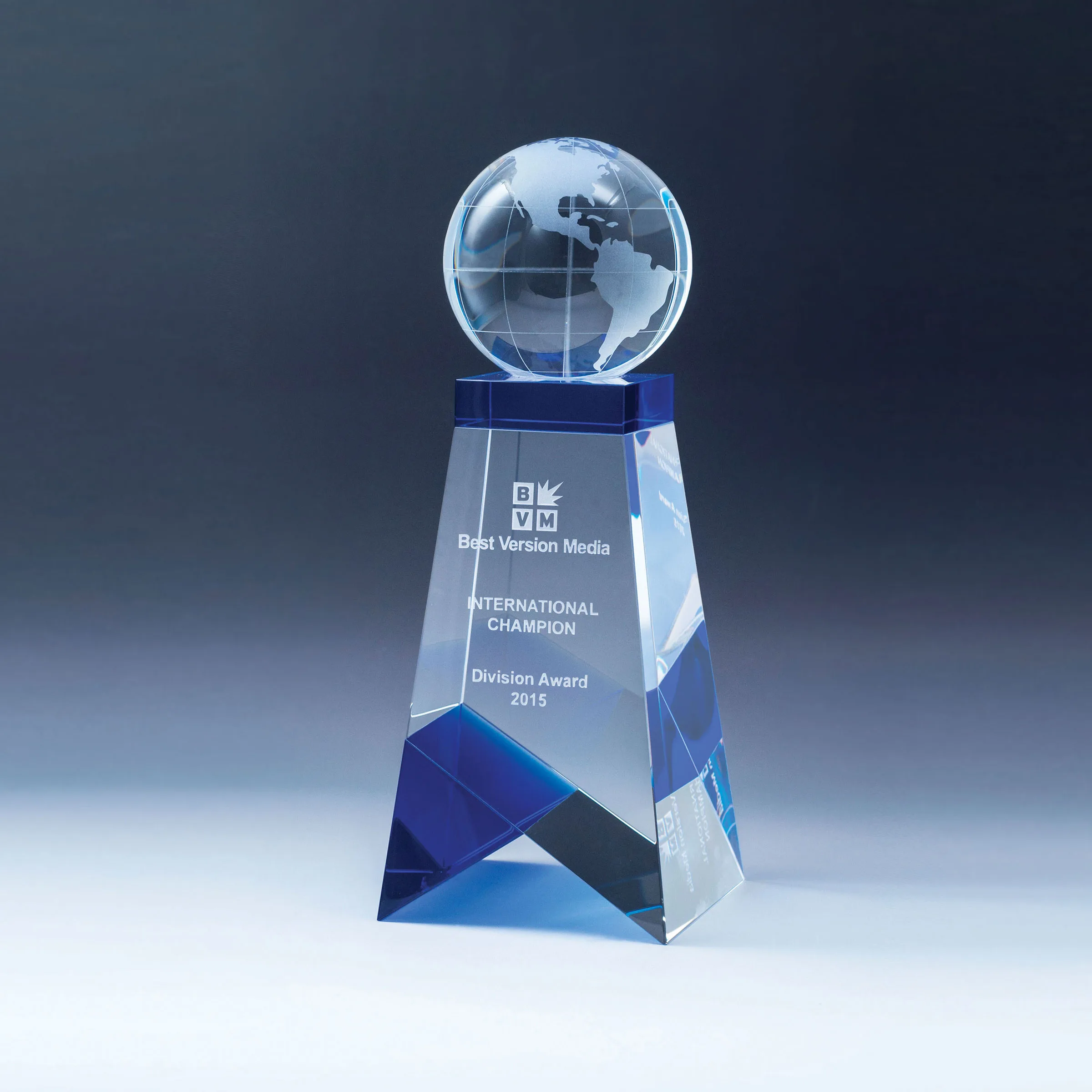 Crystal Planet Award view 2