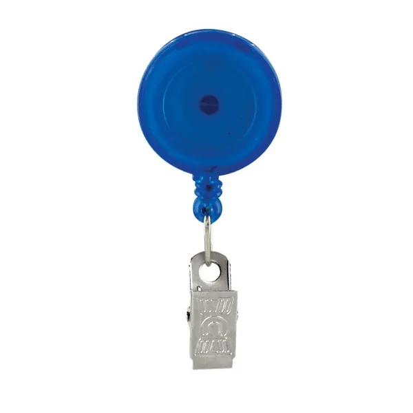 Retractable Badge Reel with Bulldog Clip view 3
